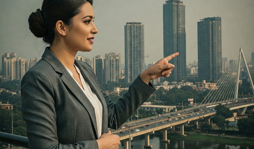 Real estate expert reviewing investment trends in Pune’s luxury housing market.