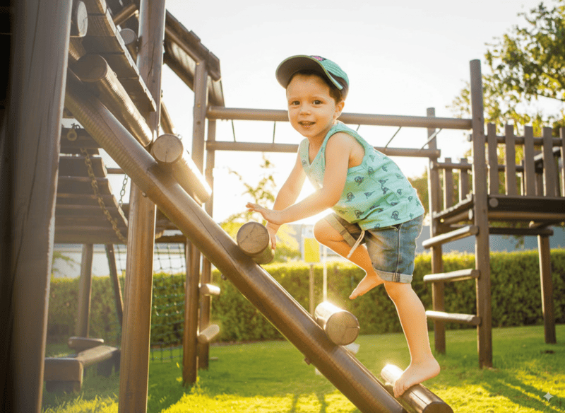 Family-friendly kids’ play zone and wellness amenities at 24K Manor Pune