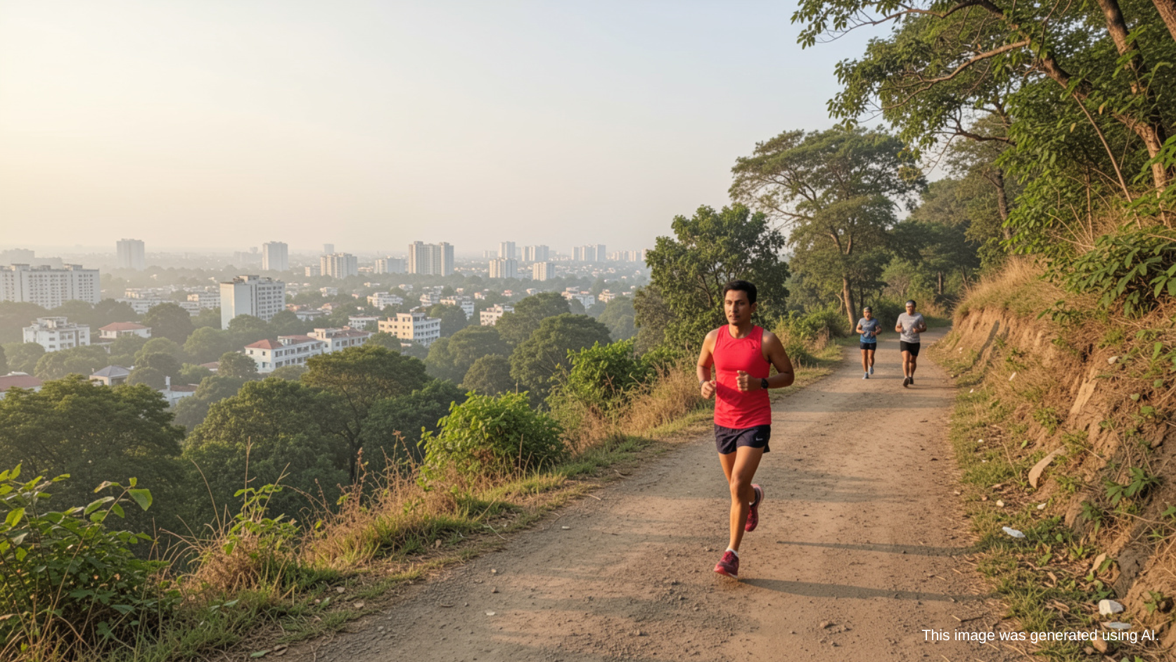 Baner Hills trail morning running route fitness in Baner Pune Baner Hills trail morning running route fitness in Baner Pune