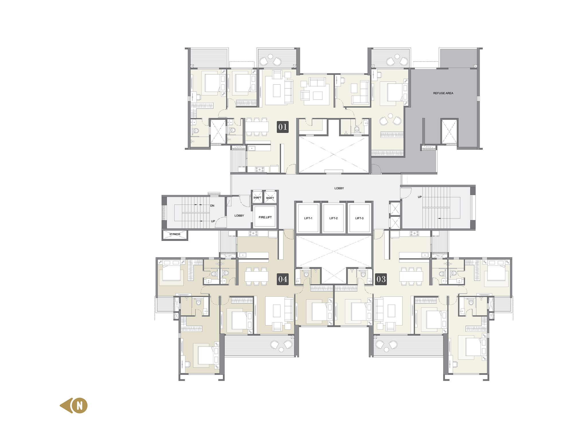 3 & 4 BHK Flats in Baner Pune | 24K Altura by Kolte-Patil