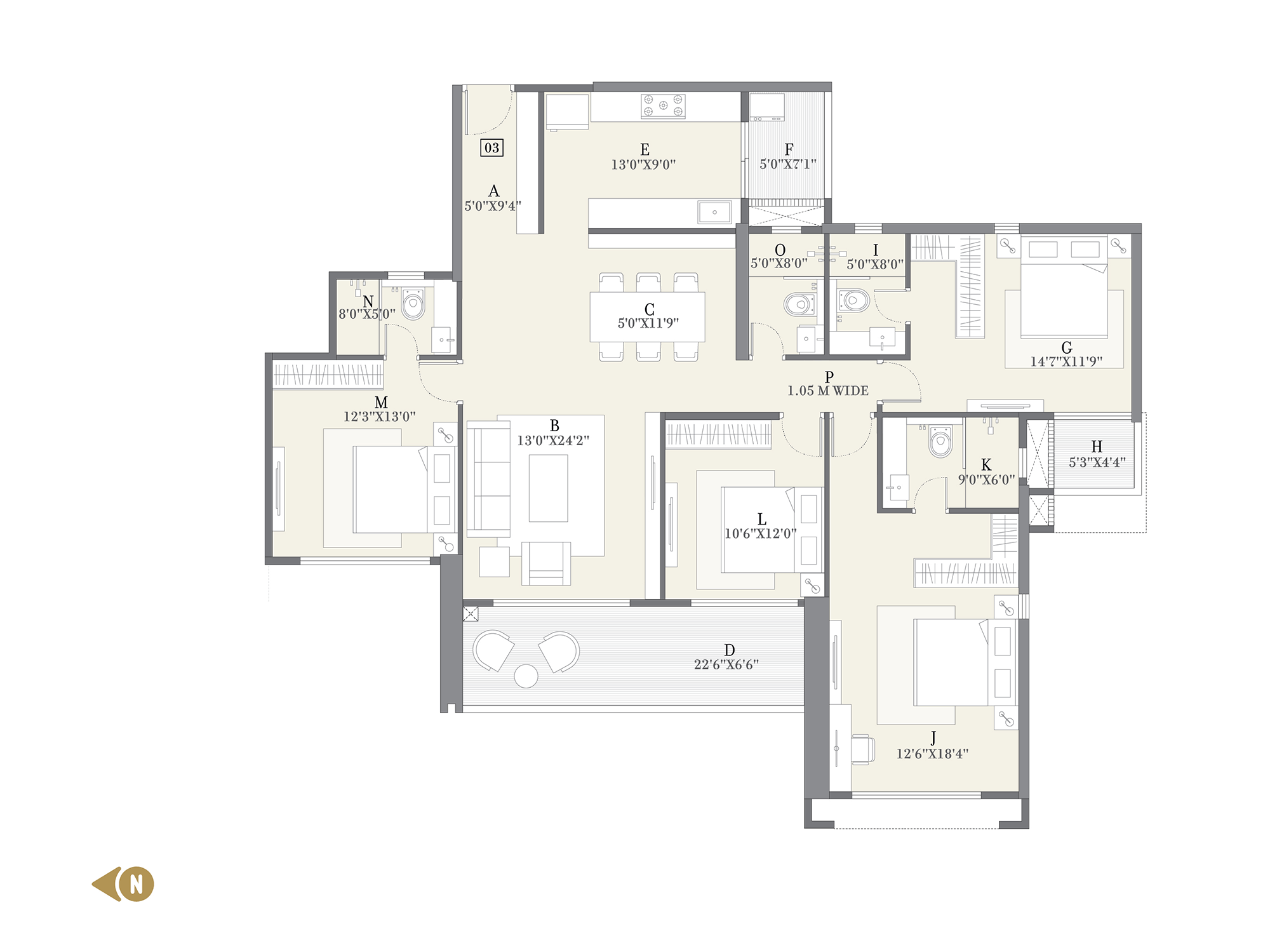 3 & 4 BHK Flats in Baner Pune | 24K Altura by Kolte-Patil