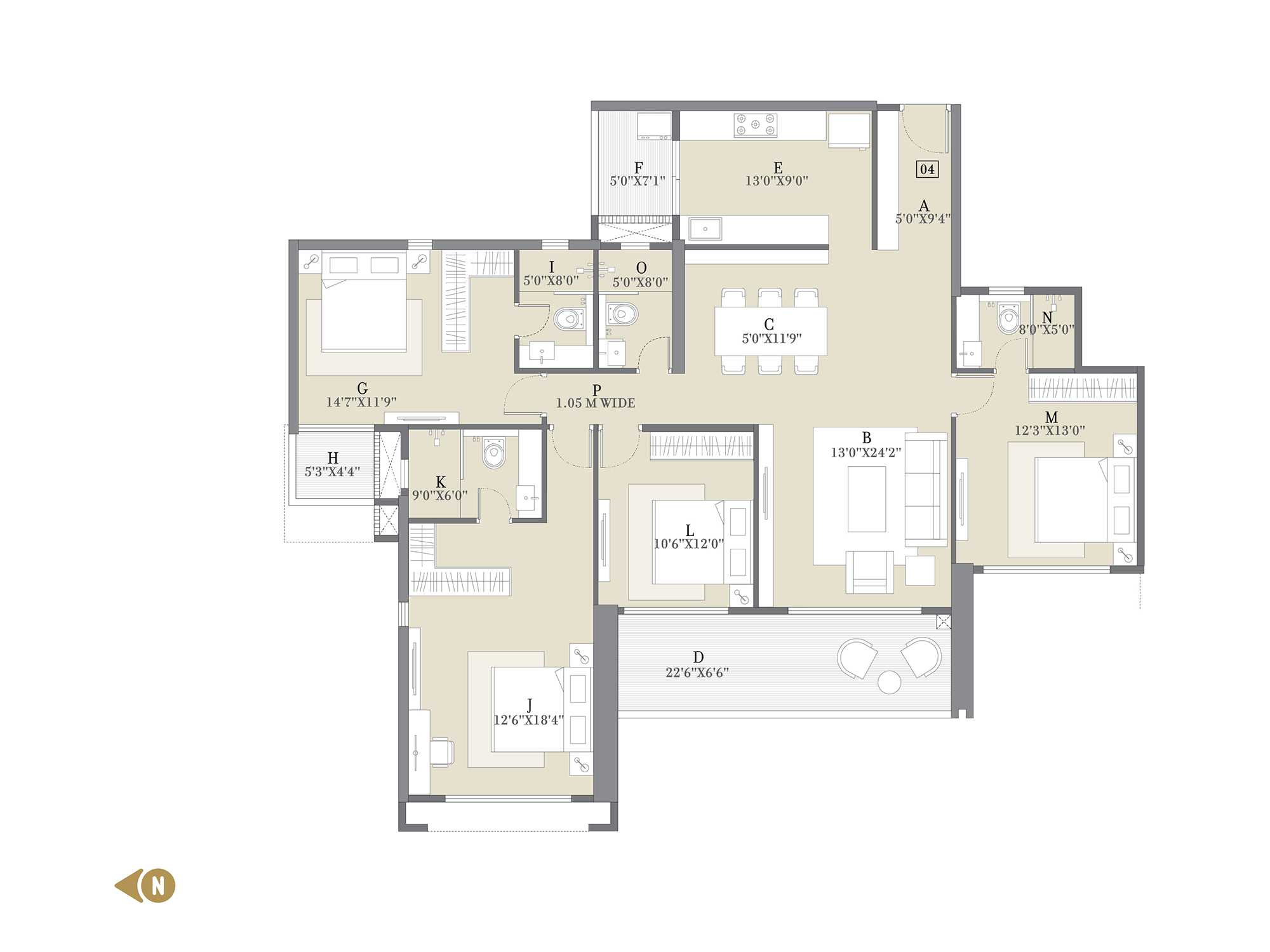 3 & 4 BHK Flats in Baner Pune | 24K Altura by Kolte-Patil