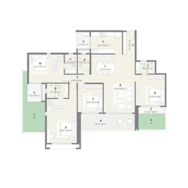 Tower B - 4 BHK (G) - 06 Series